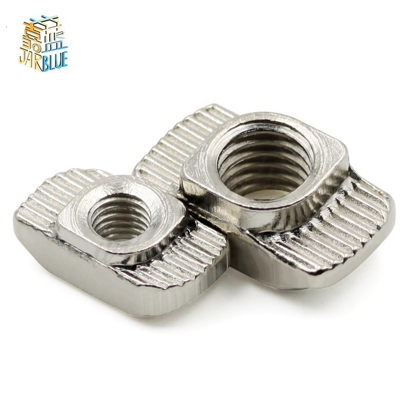Aluminum T-Slot Profile - 10 pçs/lote M3 M4 M5 M6