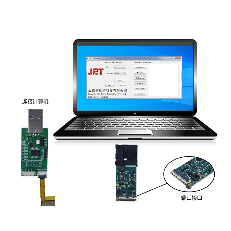 Industrial Laser Distance Sensor - Sensor de Distância a Laser Industrial