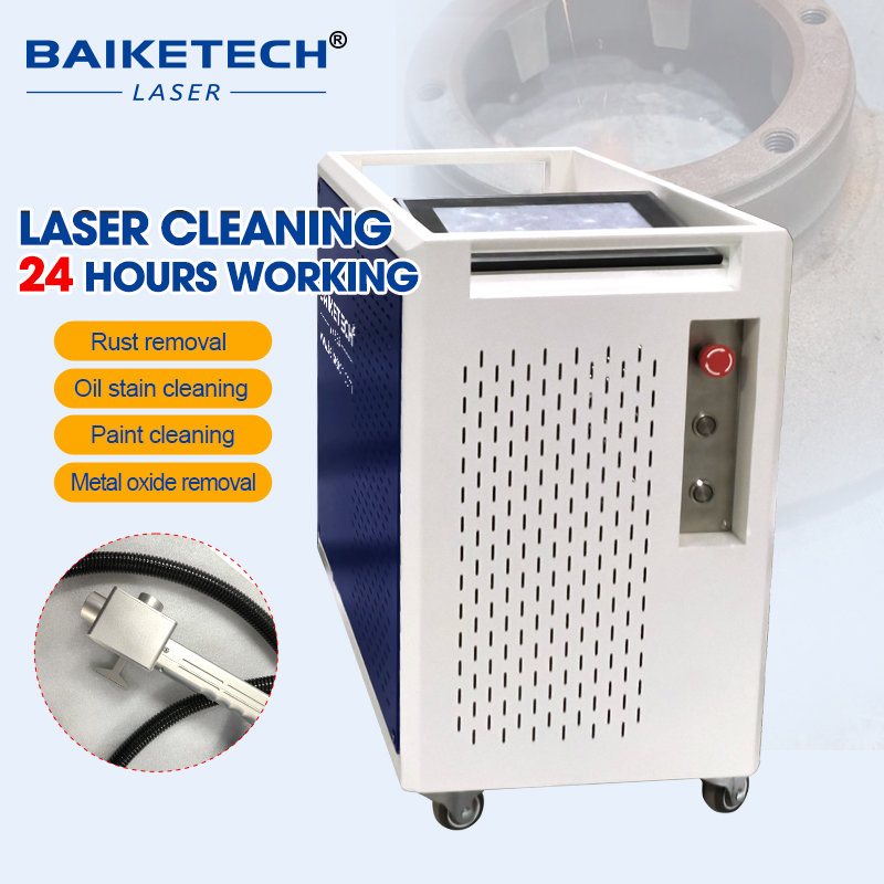 Industrial Laser Cleaning Equipment - Máquina de Limpeza a Laser Sem