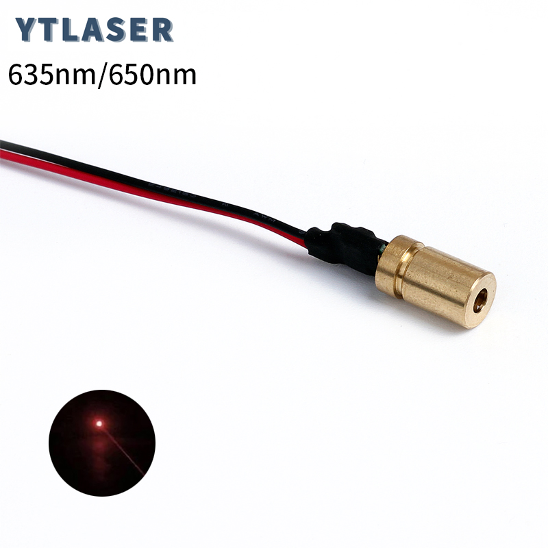Industrial Grade Laser - D6x10mm 635nm 650nm laser de ponto