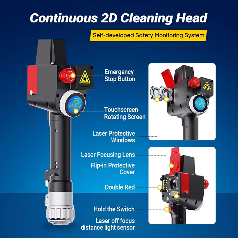 Industrial Laser Cleaning Equipment - Equipamento de Limpeza a Laser de