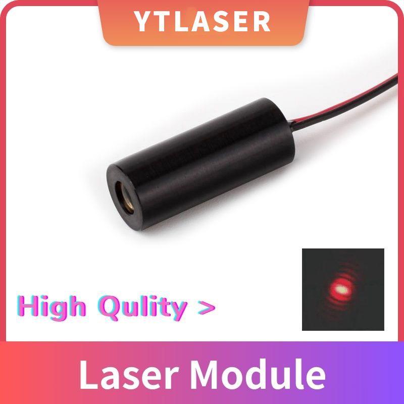 Industrial Grade Laser - Lente pmma/vidro d8x20mm 635nm 650nm ponto