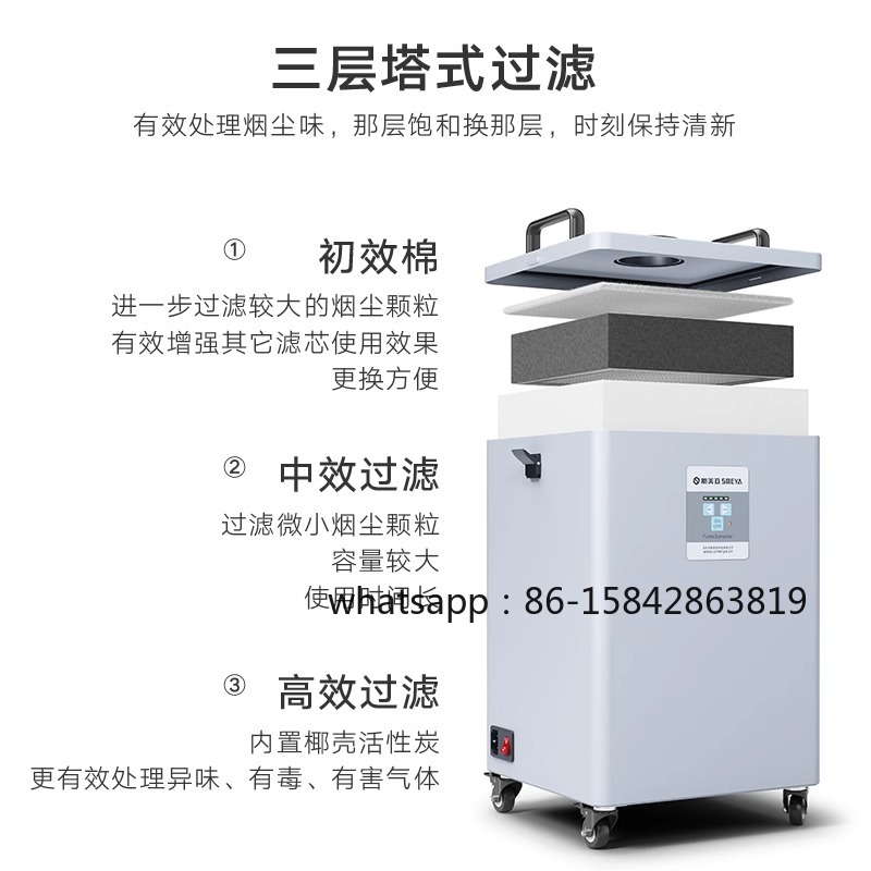 Purificador de Fumaça e Resídu - Industrial Laser Solder Iron avaliação e preço
