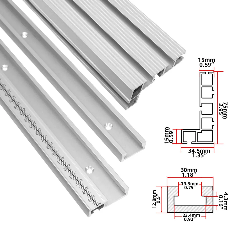 Kit de 7 peças para guia de pe - Aluminum T-Slot Profile avaliação e preço