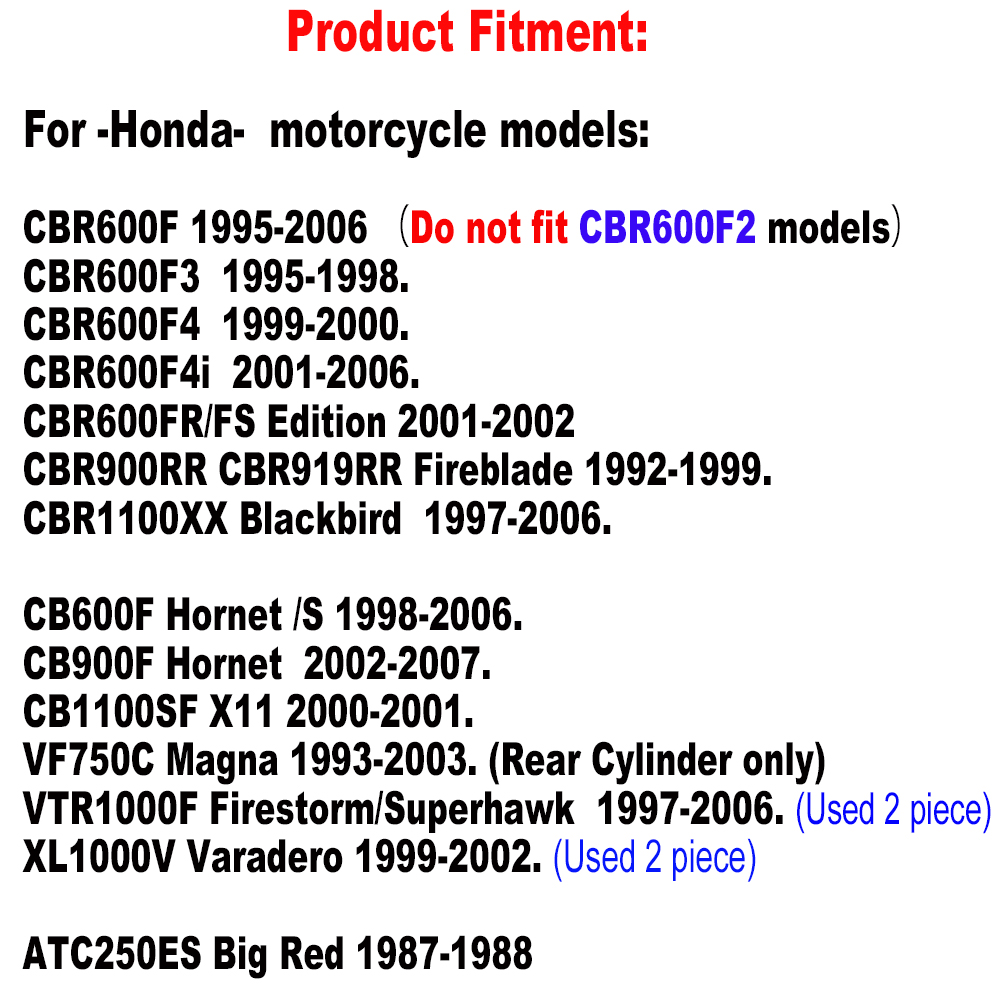 Para Honda CBR600F/F3/F4, CBR6 - Drag Chain Cnc avaliação e preço