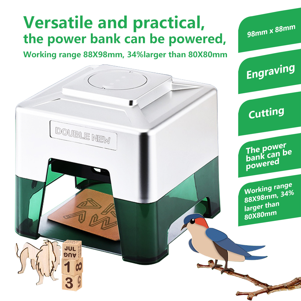 Mini Gravador a Laser 3W Portá - Industrial Laser Printing Machine avaliação e preço