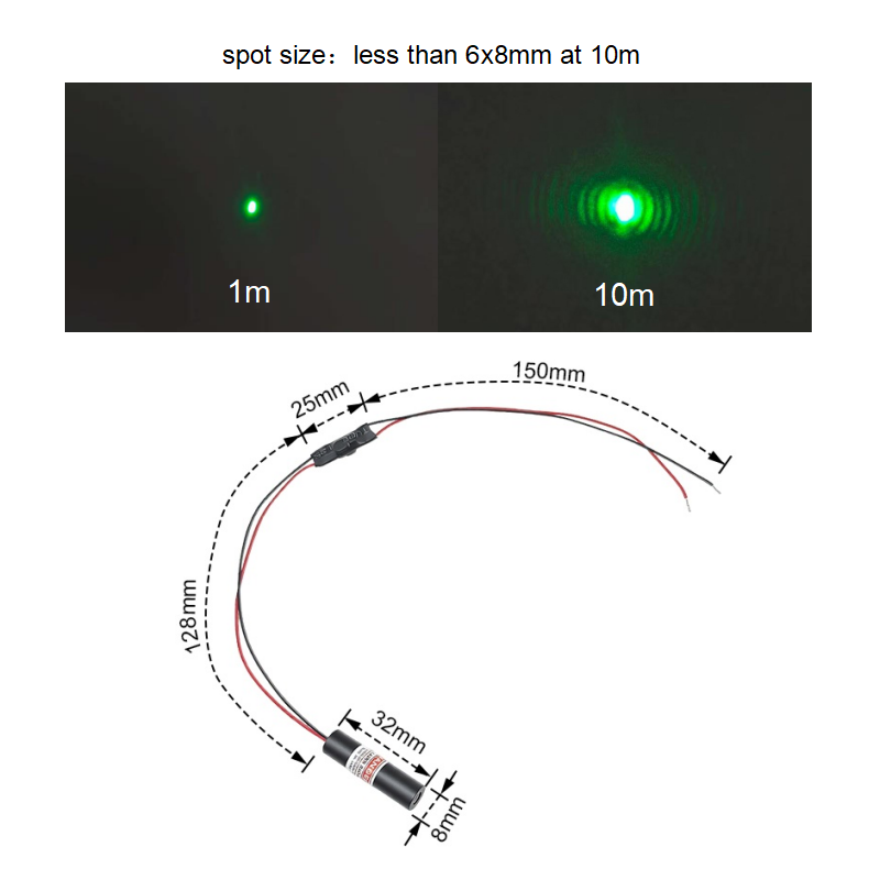 Módulo de Diodo Laser Verde Co - Industrial Grade Laser avaliação e preço