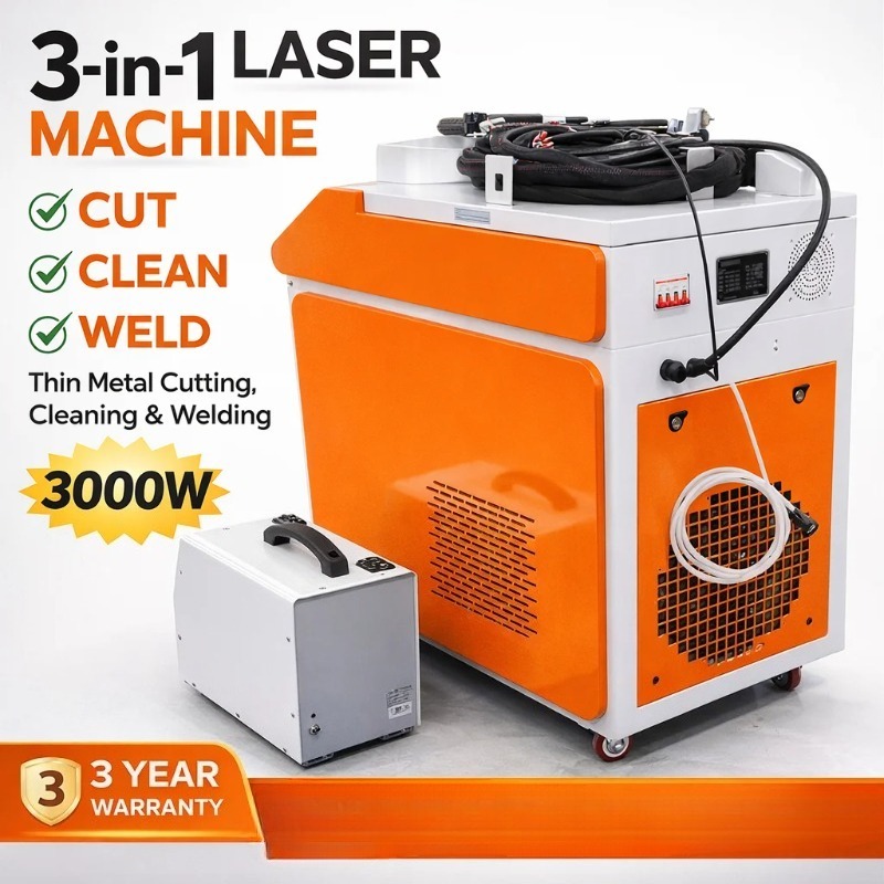 Máquina de Solda 3 em 1, Máqui - Industrial Laser Welding Machine avaliação e preço