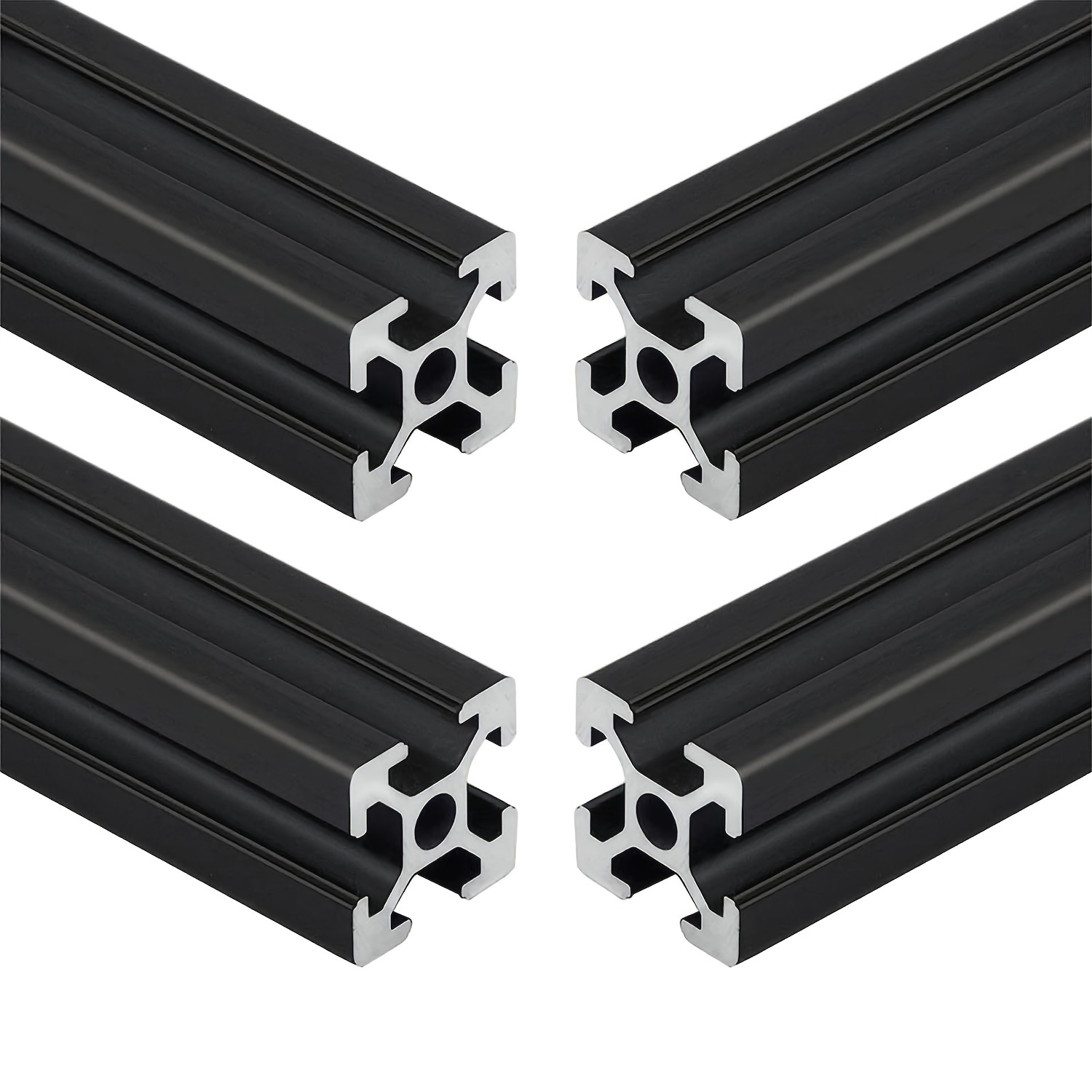 4 unidades T Slot 2020 extrusã - Aluminum T-Slot Profile avaliação e preço