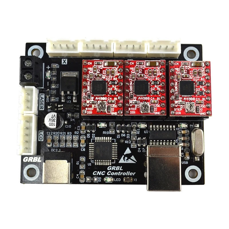 Pequena placa de controle da m - Controller Grbl Board avaliação e preço