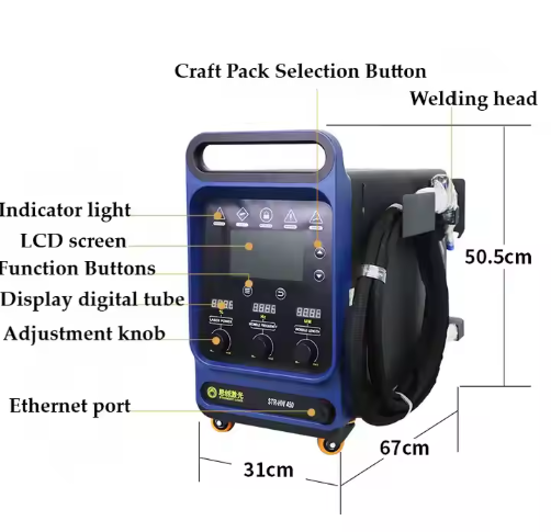 Soldador a laser portátil indu - Industrial Laser Welding Machine avaliação e preço