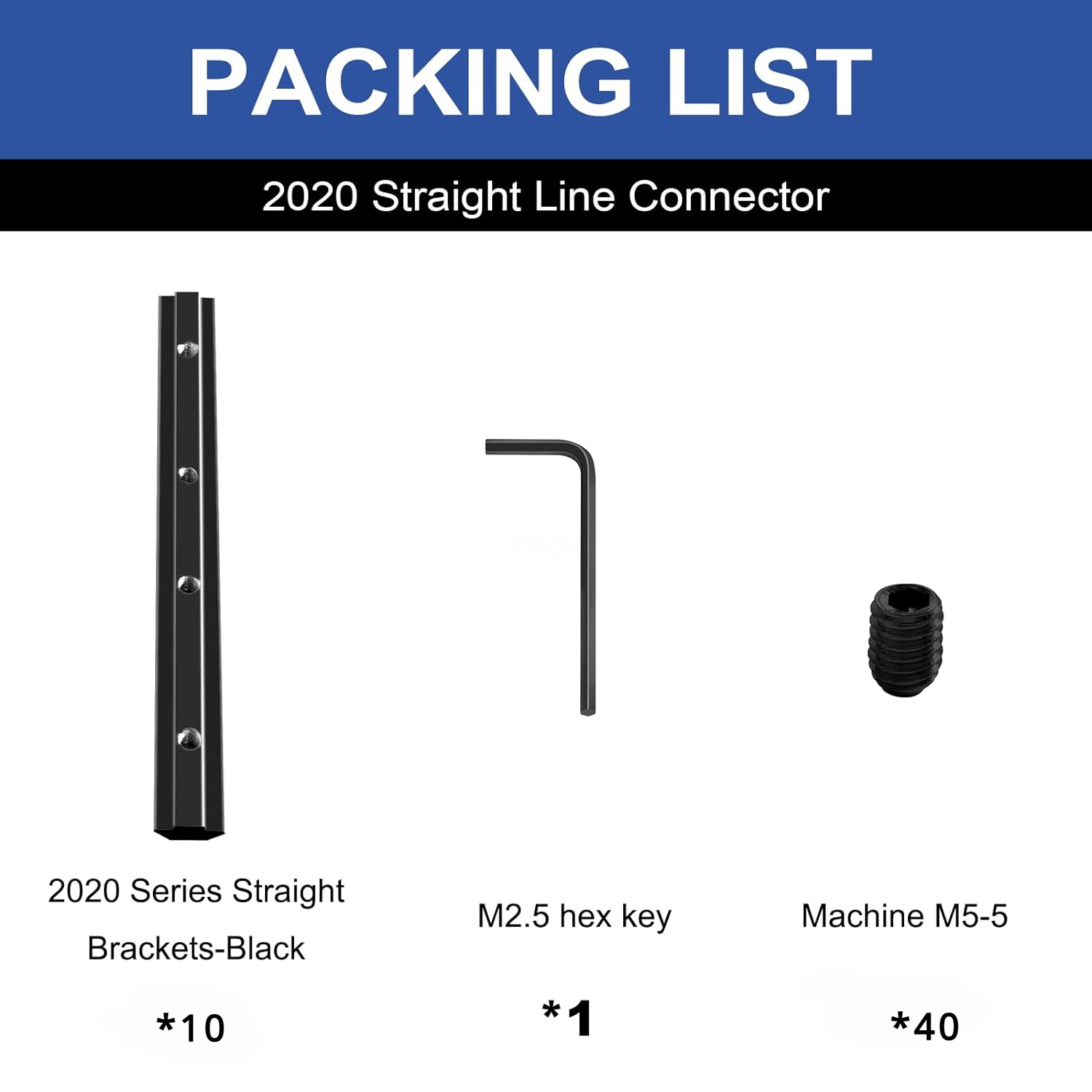 10 pçs 2020 conector reto supo - Aluminum T-Slot Profile avaliação e preço