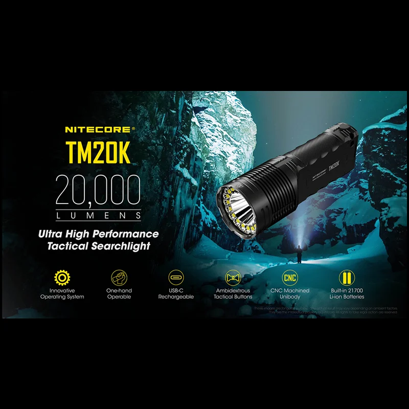 Nitecore tm20k 20000 lumens la - Honeycomb Laser Bed avaliação e preço