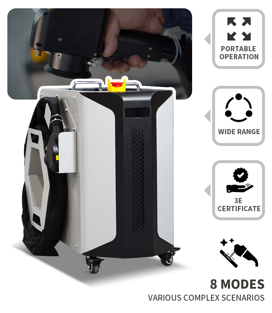 Máquina de limpeza a laser par - Industrial Laser Cleaning Equipment avaliação e preço