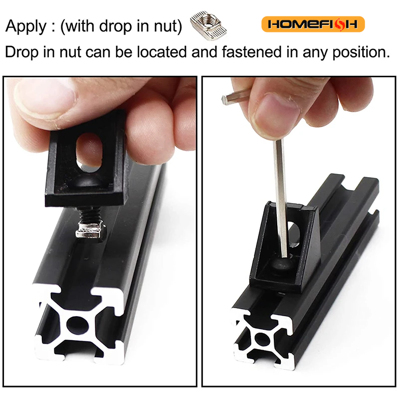 20 conjuntos de suporte de can - Aluminum T-Slot Profile avaliação e preço