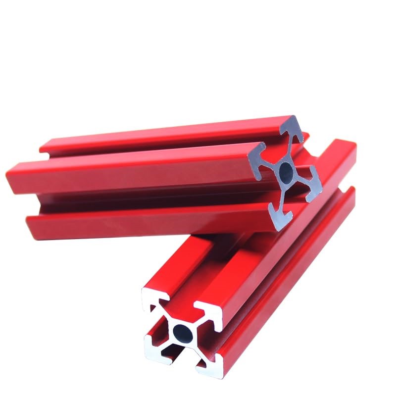 1/4 pces vermelho 2020 perfil  - Aluminum T-Slot Profile avaliação e preço