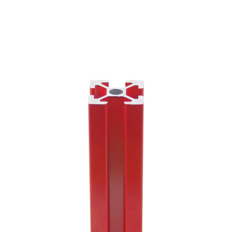 1/4 pces vermelho 2020 perfil  - Aluminum T-Slot Profile avaliação e preço